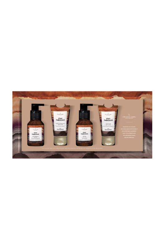 An image of the The Gift Label Gift Set 4 Pack 4x50ml