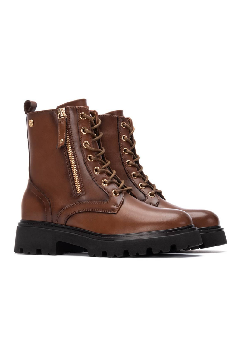 An image of the Xti Leather Ankle Boots