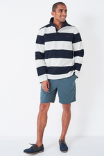 An image of the Crew Clothing Padstow Pique Sweatshirt