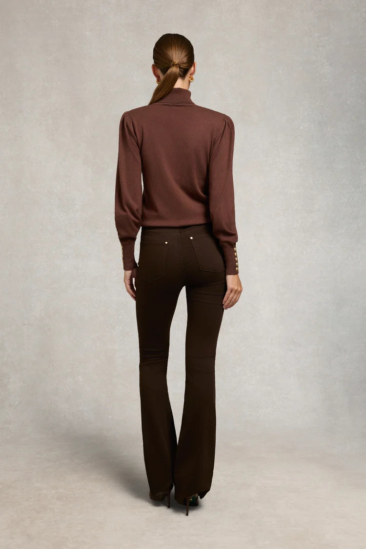 High Rise Flared Jean