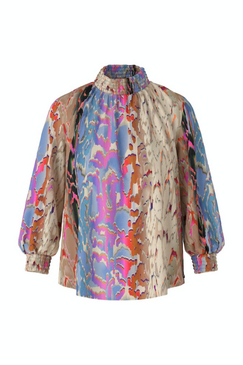 An image of the Marc Cain High Neck Blouse
