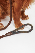 An image of the Barbour Tartan Trimmed Slip Lead