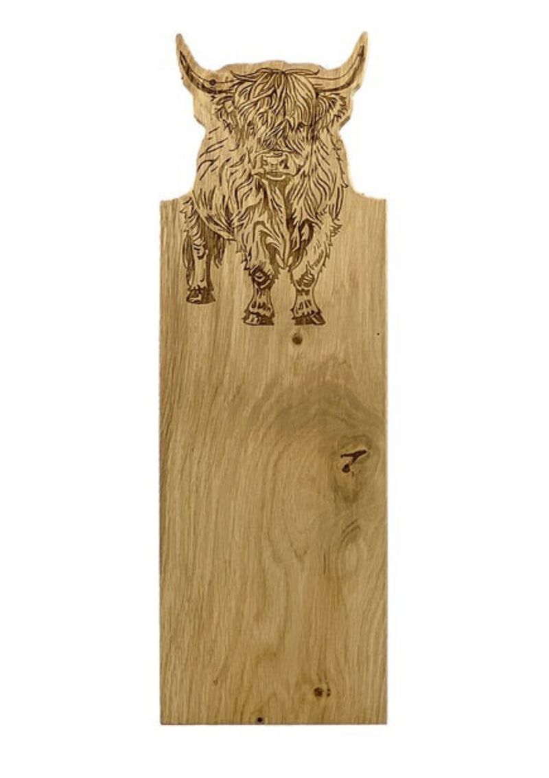 An image of the Selbrae House Framed Oak Serving Board