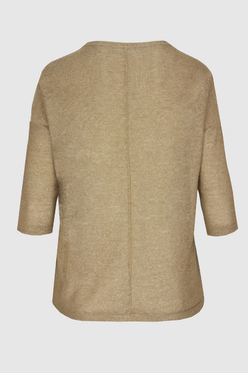 An image of the Bianca Julie V-Neck Patterned Top