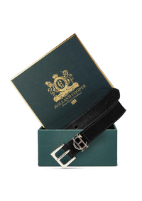 An image of the Holland Cooper HC Slim Logo Belt