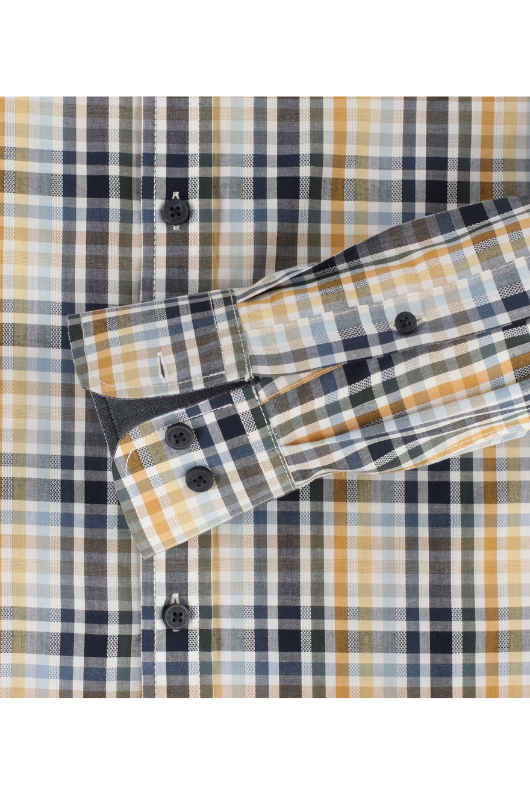 An image of the Casa Moda Long Sleeve Check Shirt