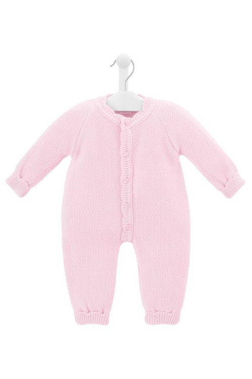 An image of the Dandelion Scallop Edge Knitted Onesie