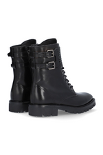 An image of the Alpe Leather Buckle Detail Boot