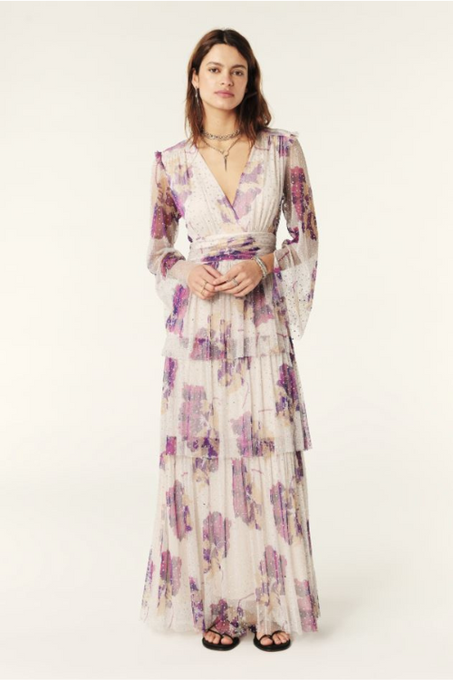 An image of the BA&SH Railey Tiered Dress