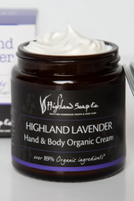 An image of the Highland Soap Company Organic Hand & Body Cream