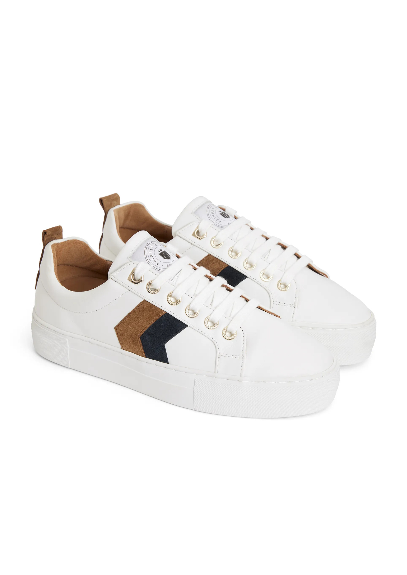 An image of the Fairfax & Favor Fairfax & Favor Platform Alexandra Trainers