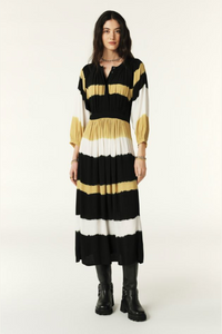 An image of the BA&SH Valeria Dress Tie Dye Design
