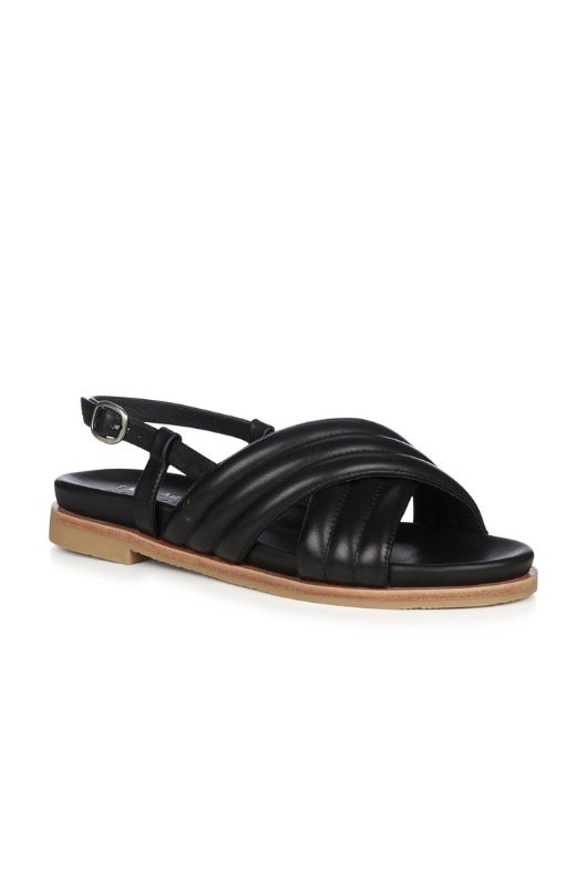 An image of the EMU Australia Borradaile Flat Buckle Sandal