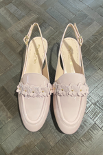 An image of the Evaluna Gilda Slingback Flat Shoe
