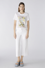 An image of the Oui Amalfi Print T-Shirt
