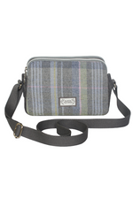 Earth Squared Anna Bag. A small crossbody bag with adjustable strap and tweed design in the style Luffness.