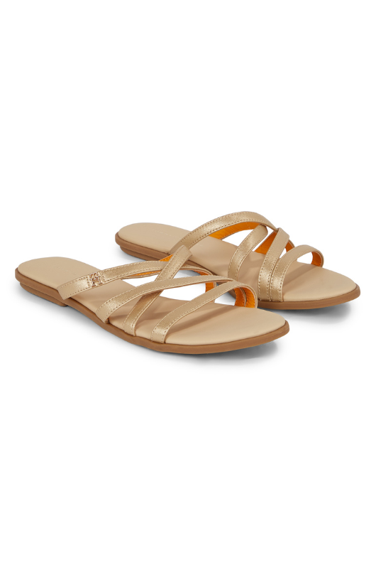 An image of the Tommy Hilfiger Strap Flat Sandal