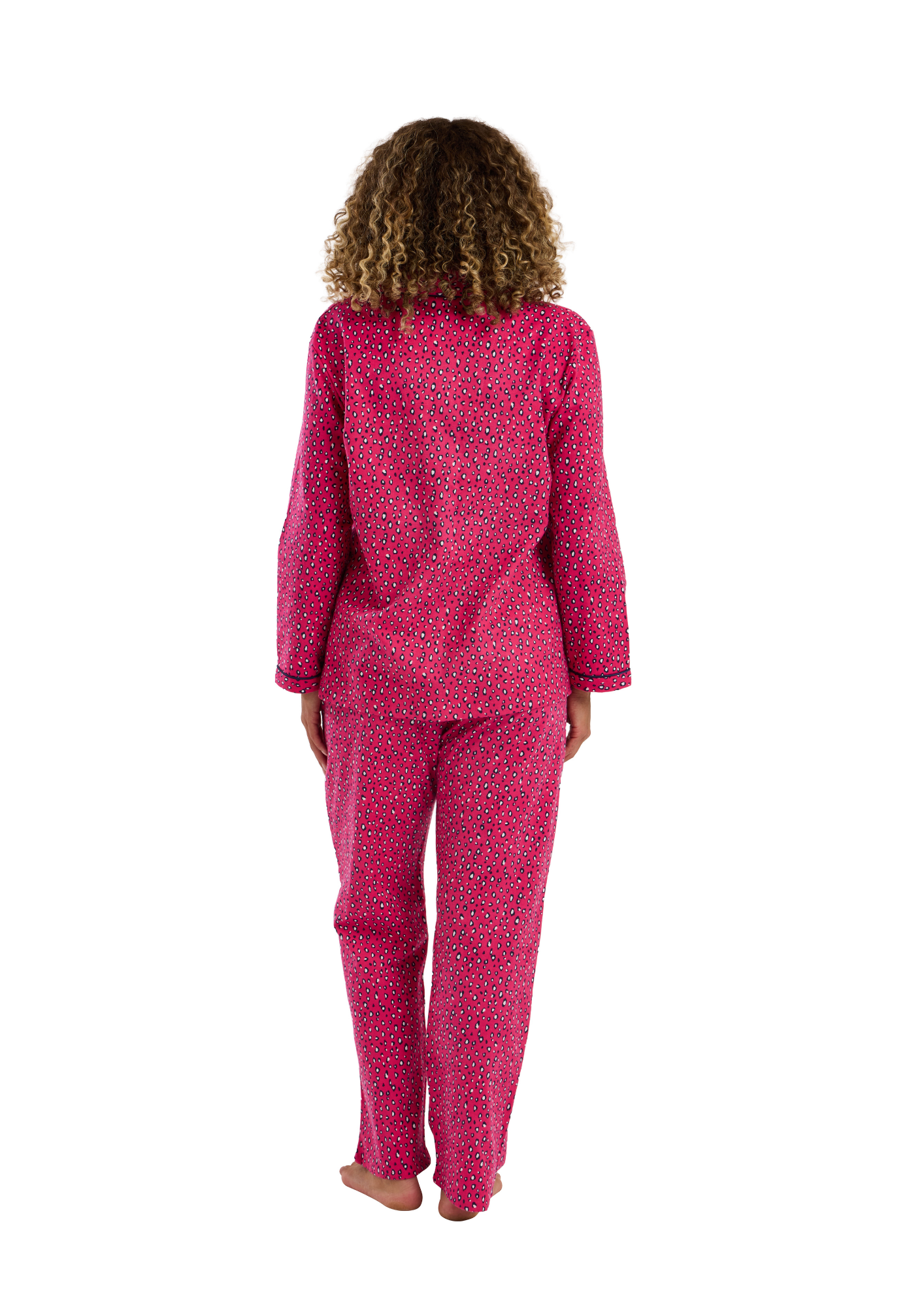 An image of the Marsylka Bright Animal Wincey Pyjama