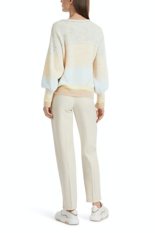 An image of the Marc Cain Cashmere Wool Mix Round Neck Knit Jumper