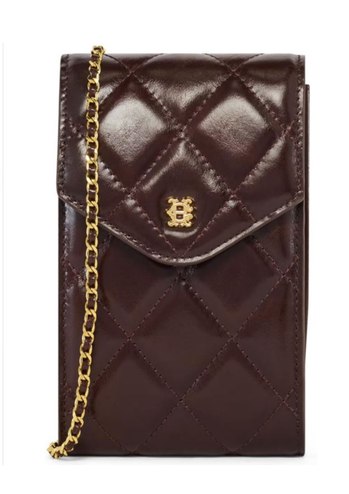 An image of the Holland Cooper Knightsbridge Quilted Phone Pouch