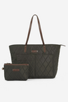An image of the Barbour Quilted Tote Bag