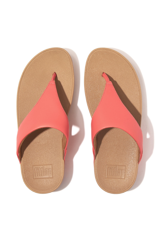 Lulu Leather Toe-Post Sandals