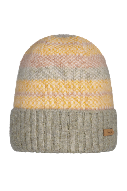 An image of the Barts Shari Beanie in the colour Light Pistache.