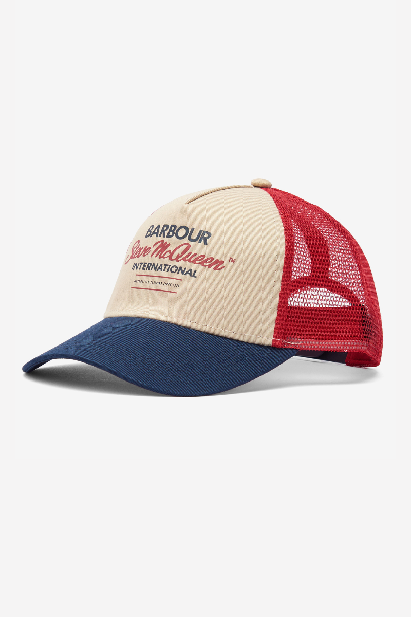 An image of the Barbour International SMQ Trucker Cap