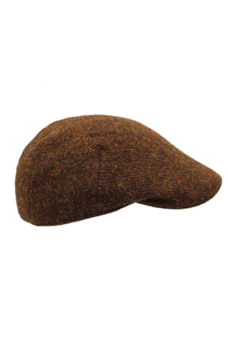 Rockcliffe Harris Tweed Duckbill Cap
