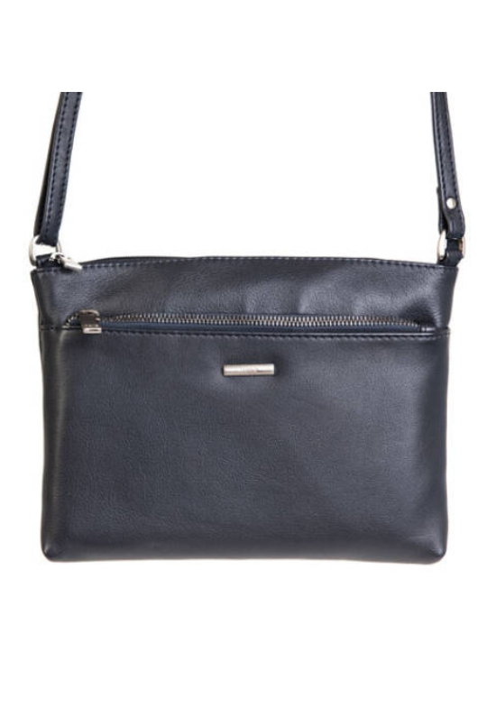 An image of the Nova Leathers Crossbody Bag With Zip Pocket