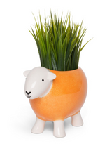 The Herdy Company Sheep Planter in Orange.