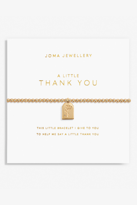 An image of the Joma Jewellery A Little 'Thank You' Bracelet