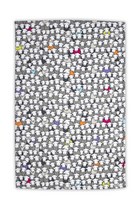 An image of the Herdy Tea Towel