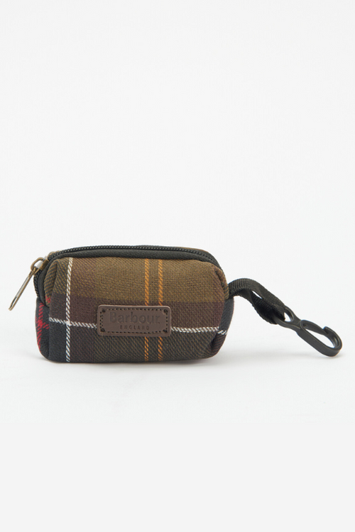 An image of the Barbour Tartan Poop Bag Dispenser in the colour Classic Tartan.