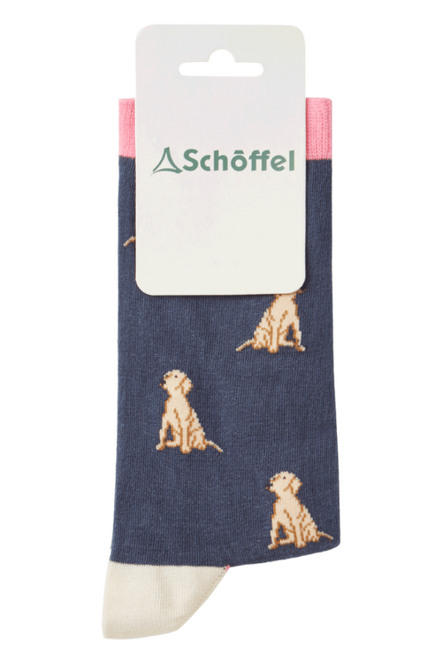 An image of the Schoffel Ladies Cotton Socks