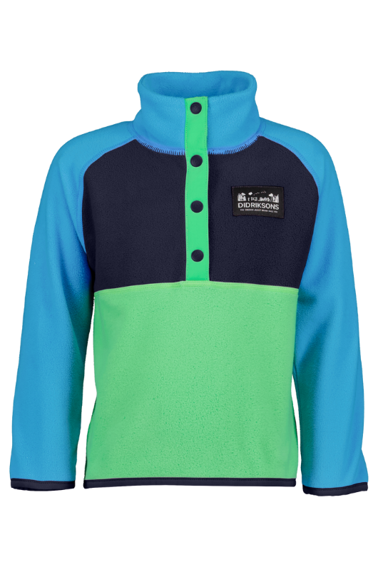 An image of the Didriksons Monte 3 Button Fleece