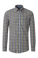 An image of the Casa Moda Casual Fit Check Shirt