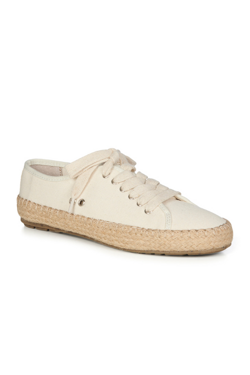 An image of the Emu Australia Agonis Organic Weave Espadrille in the colour Natural.