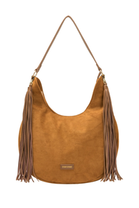 An image of the Every Other Large Scoop Top Tassle Bag