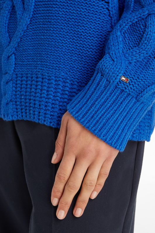 An image of the Tommy Hilfiger Cable Sweater