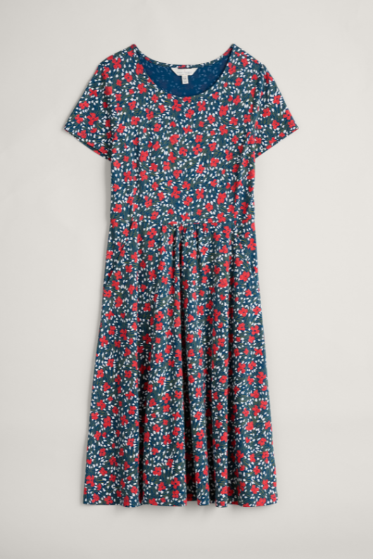 An image of the Seasalt April Short Sleeve Dress