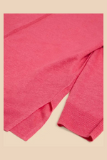 An image of the White Stuff Linen Crew Jumper
