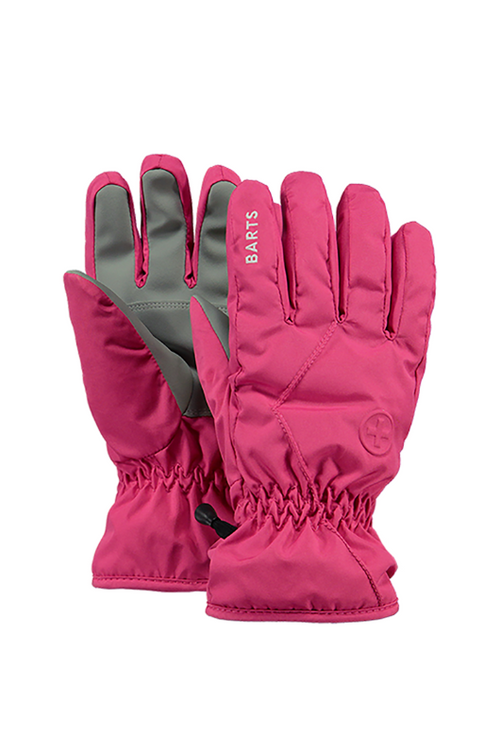 An image of the Barts Basic Skigloves Kids in the colour Fuchsia.