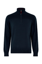 Dubarry Richhill Jumper. A super soft sweater with a zip placket, and subtle ribbed detail