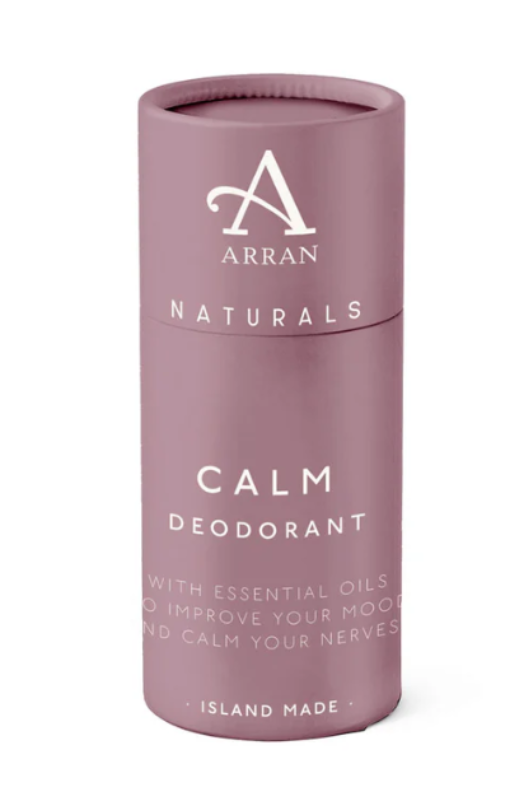 An image of the ARRAN Sense of Scotland Calm Lavender & Chamomile Natural Deodorant.