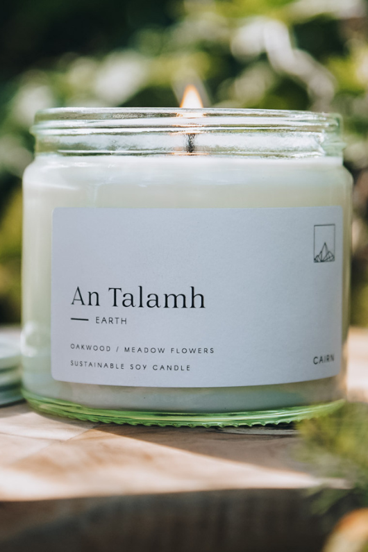 An image of the Cairn Candle Jar Candle
