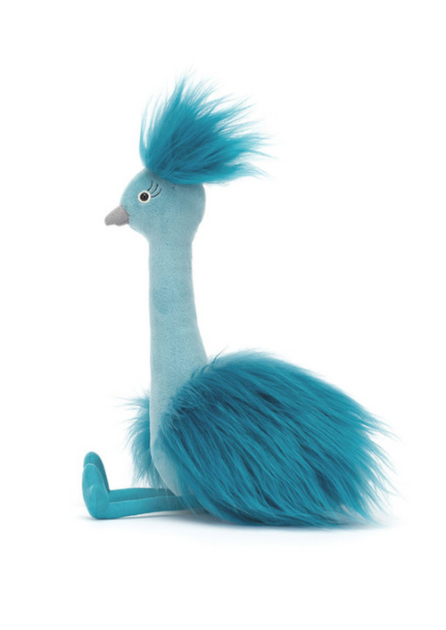 An image of the Jellycat Jellycat Fou Fou Peacock