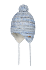 An image of the Barts Malina Earflap Hat in the colour Blue.