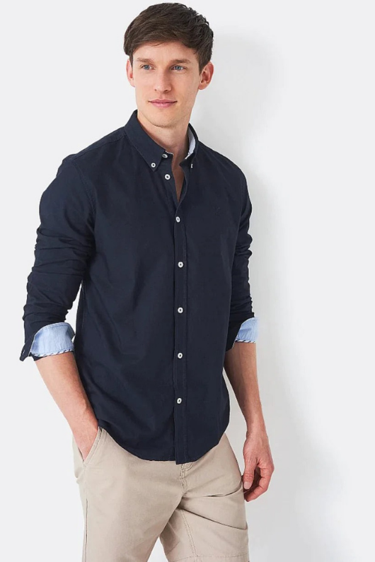 An image of the Crew Clothing Slim Fit Oxford Shirt