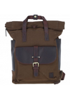 An image of the Ashwood Leather Canvas Leather Backpack